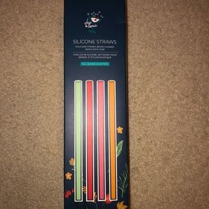 ❤️ Chic and tonic silicone straw set